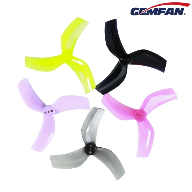 Gemfan-Máquina de hélice de alta eficiência, Novo, 3 lâminas, 5 lâminas, Crossover para bueiro, Fpv, D51mm, 63mm, 75mm, 76mm, 90mm