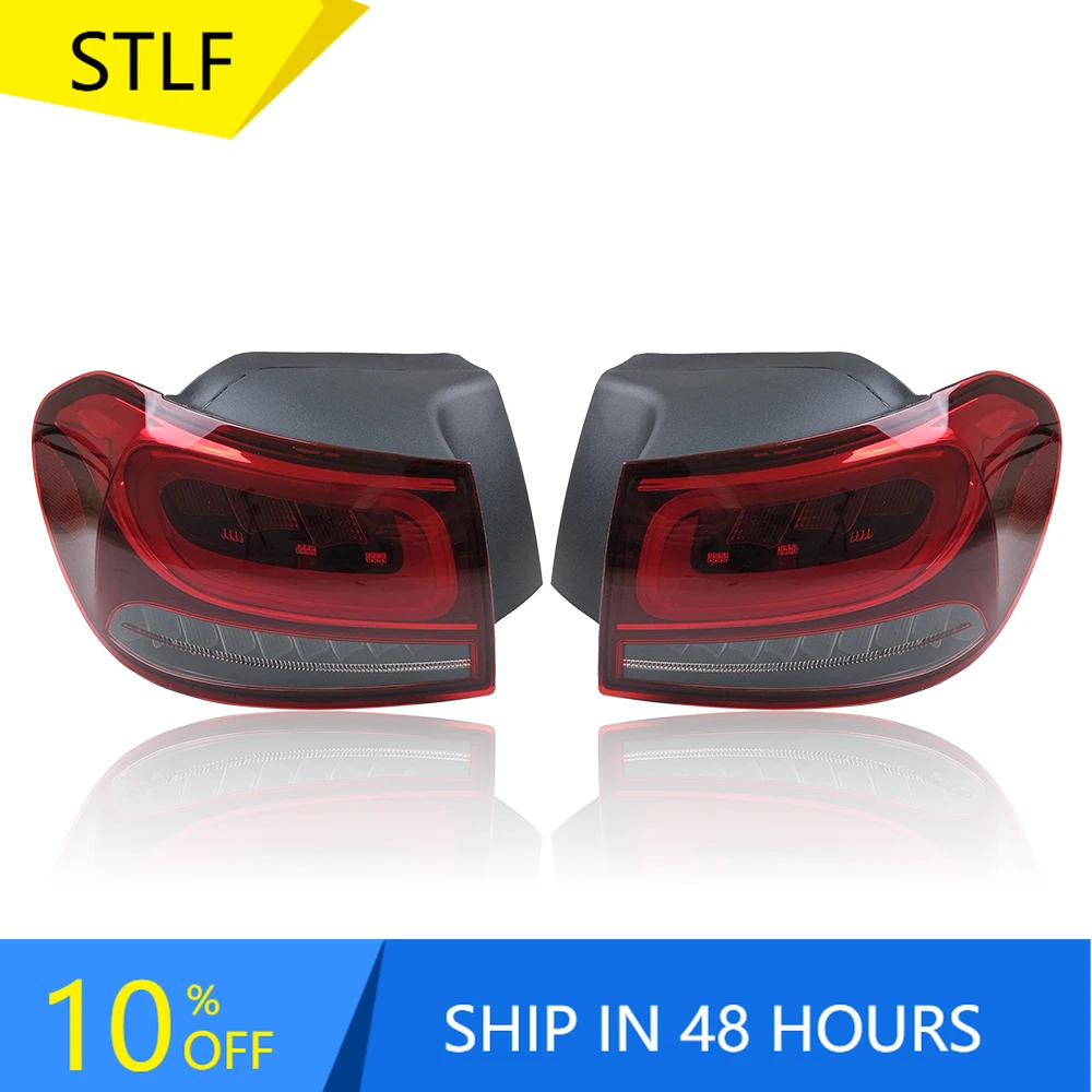 

STLFOval LED Tail Light 2479062901 2479063001 for Mercedess-Benzs GLB W247 X247 Rear Lamp