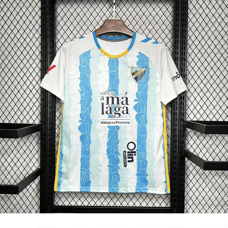 MALAGA Ropa 2024-2025 Camiseta Transpirable de Secado Rápido, Ropa Deportiva, Camiseta Informal a la Moda, Camiseta de Playa