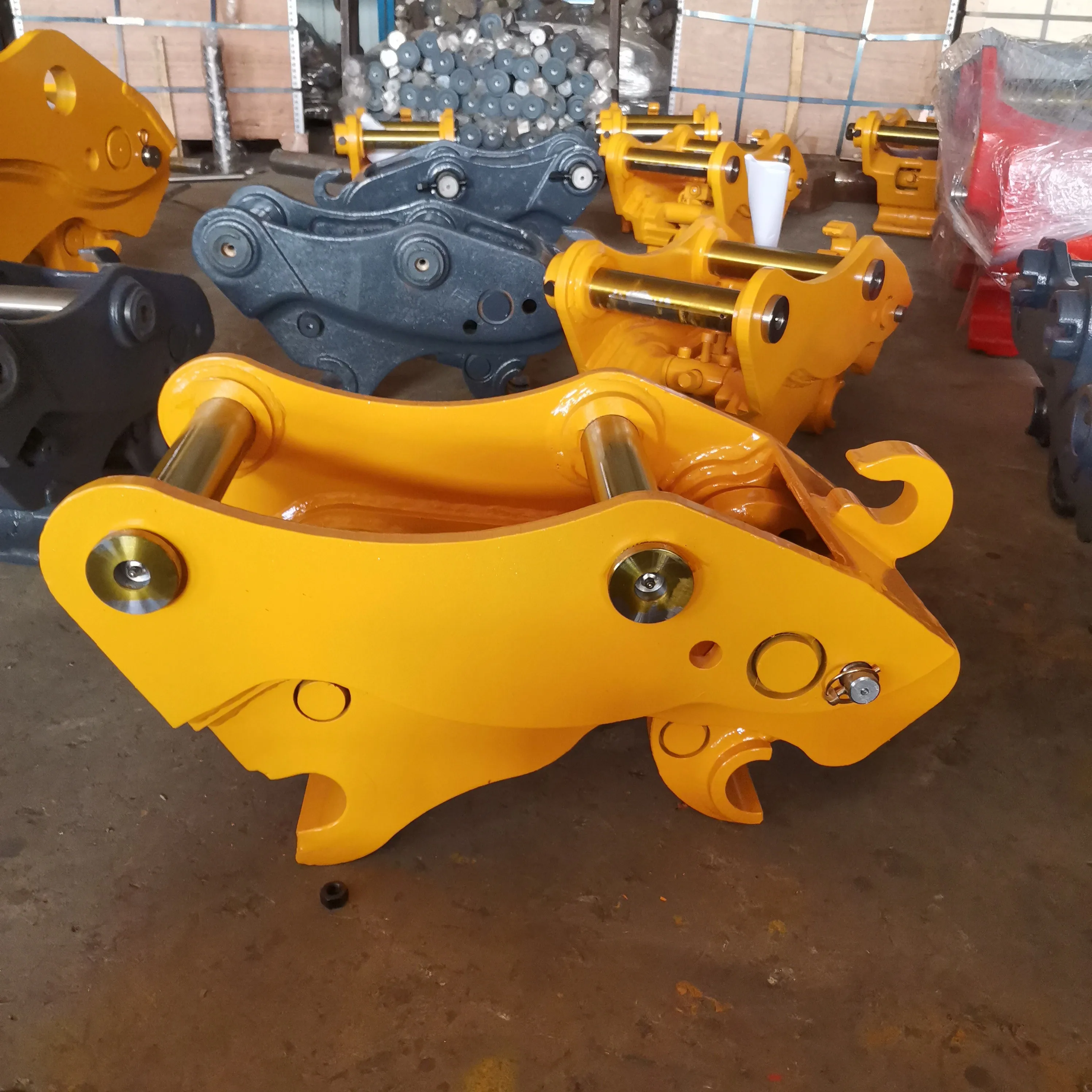 공장 가격 굴삭기 유압 퀵 히치 커넥터 버킷 체인저 퀵 커플러 7-9 톤 굴삭기용 퀵 릴리스