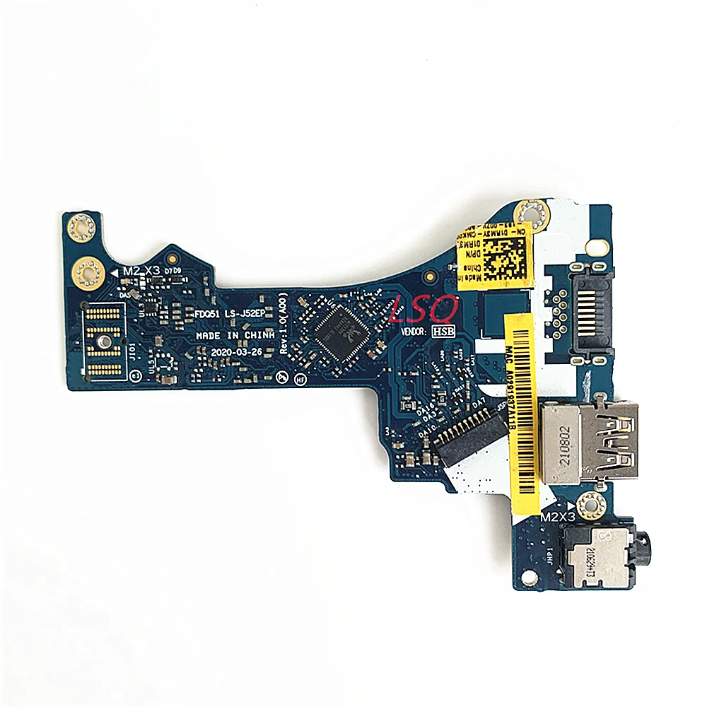 

LS-J52EP For Dell Alienware M15 R3 R4 Audio USB Board CN-01RM3Y 1RM3Y 100% Test OK