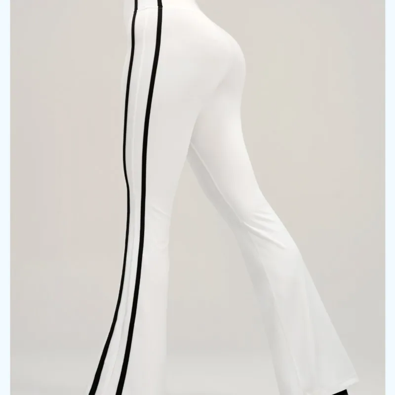 Broeken Bell Bottoms Joggingbroeken Dames Yoga Dameskleding Slank All-match Eenvoudige stijl Mode Sport Hardlopen Gestreept Comfortabel