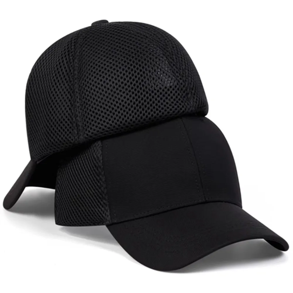 Fashion Casual Baseball Net Caps Rear Sealing Breathable Sunscreen Hat Adjustable elasticity Light Plate Hats Unisex