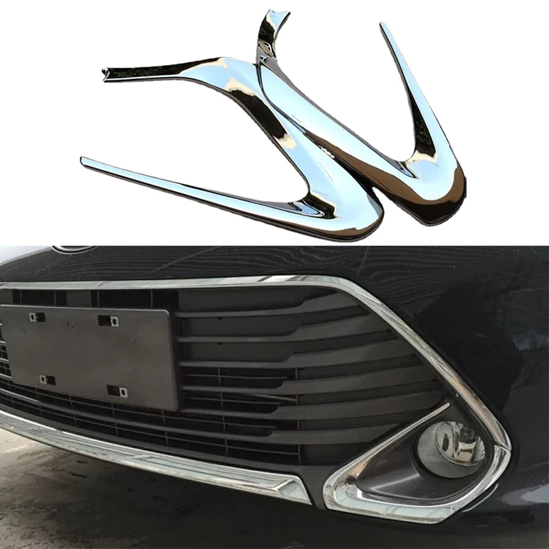 

Накладки на передние противотуманные фары для Toyota Camry XV50, 2015, 2016, 2017, 2 шт.