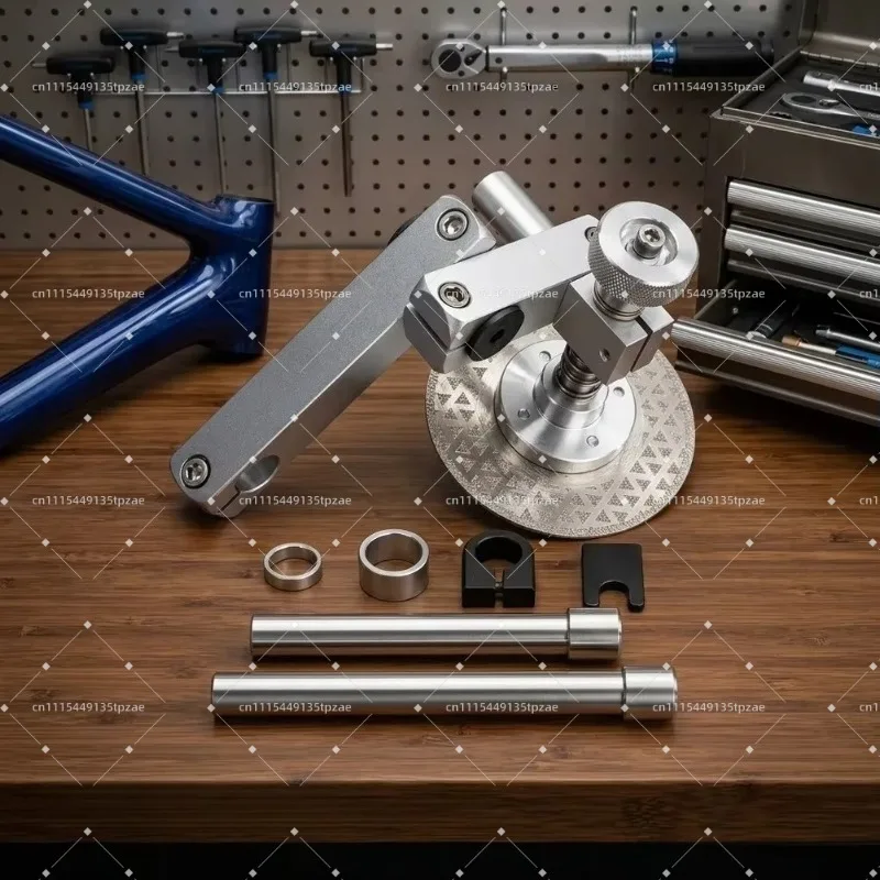 Precision Brake Alignment Tool for Bicycles Featuring Stable Platform Design and Support for 100mm 142mm Axle Dimensions