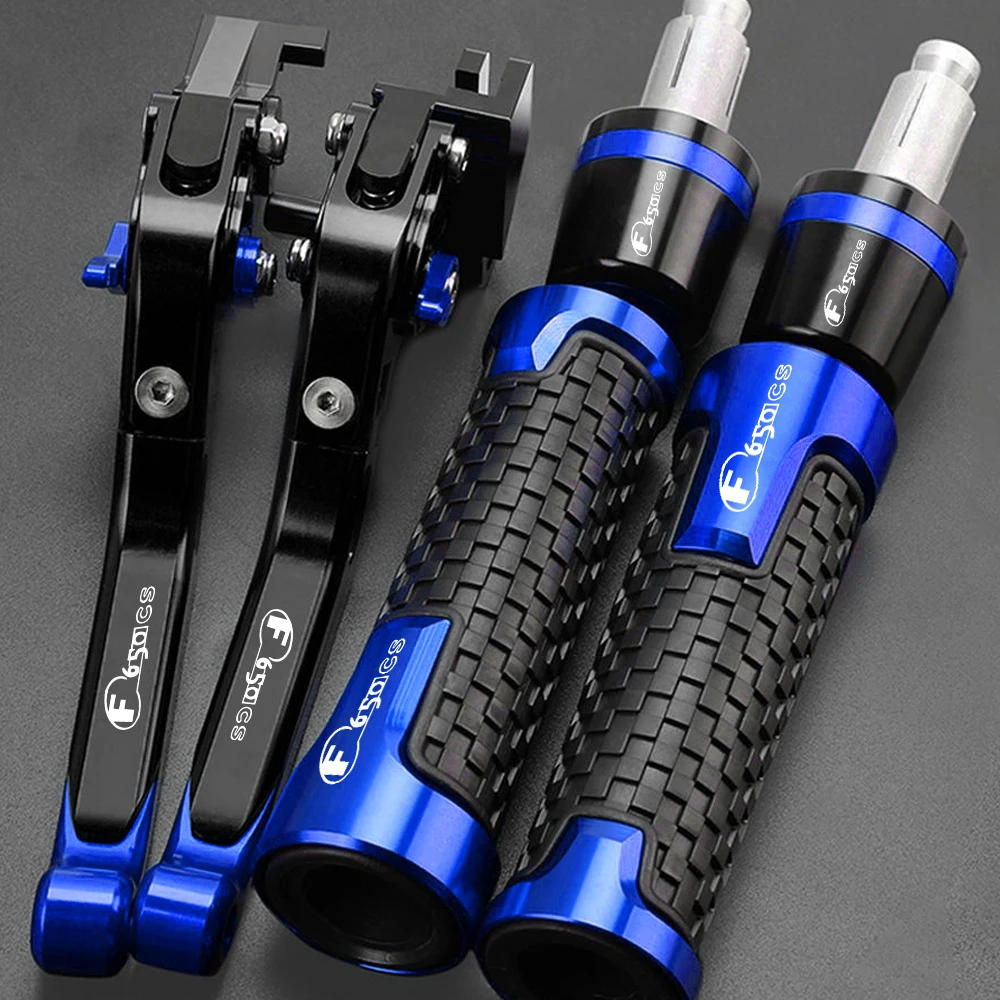 Motorcycle Adjustable Brake Clutch Lever Handle Hand Grips Ends FOR BMW F650CS F650 F 650 CS DAKAR SCARVER ABS 1997-2008 2007