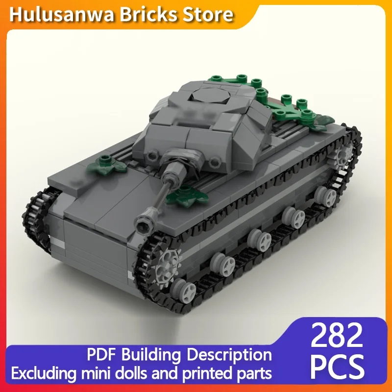 

Модель военного танка Панцер из Второй мировой войны, конструктор MOC, военная техника, модульные технологичные подарки, праздничный набор для сборки, детские игрушки