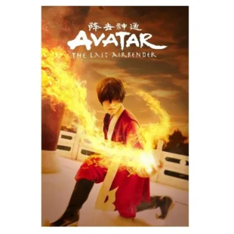 Sisi 2233Avatar The Last Airbender Prince Zuko Cosplay Anime Uniforme personalizado conjunto completo