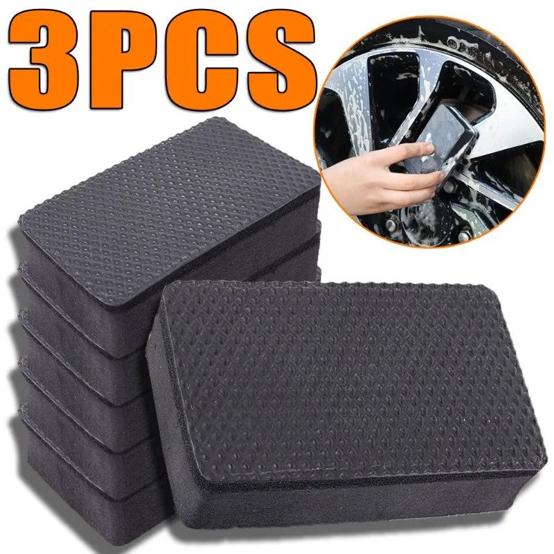 

Car Clay Bar Decontamination Pad Sponge Block Cleaner Cleaning Eraser Wax Polish Pad Nano Scrubing Sponge