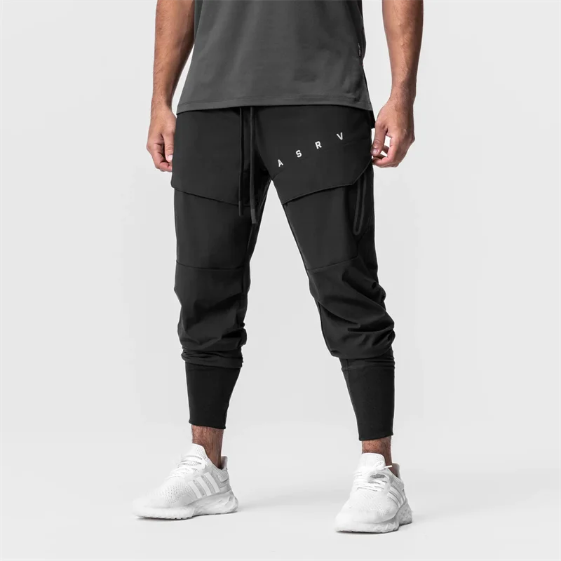 

Mens Sweatpants Tech High Rib Jogger 2023 Summer New Gym Running Training Pants Outdoor Sports Casual Pants Fashion Men Clothing