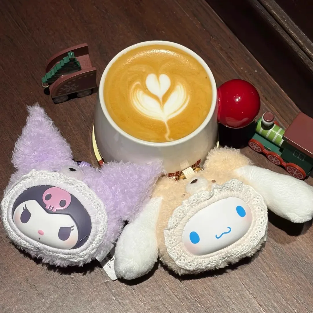 جديد الأصلي Toptoy سانريو الأسرة تيدي بير سلسلة صندوق أعمى الفينيل أفخم دمية كورومي مرحبا كيتي ميلودي زخارف مكتب لعبة فتاة هدية