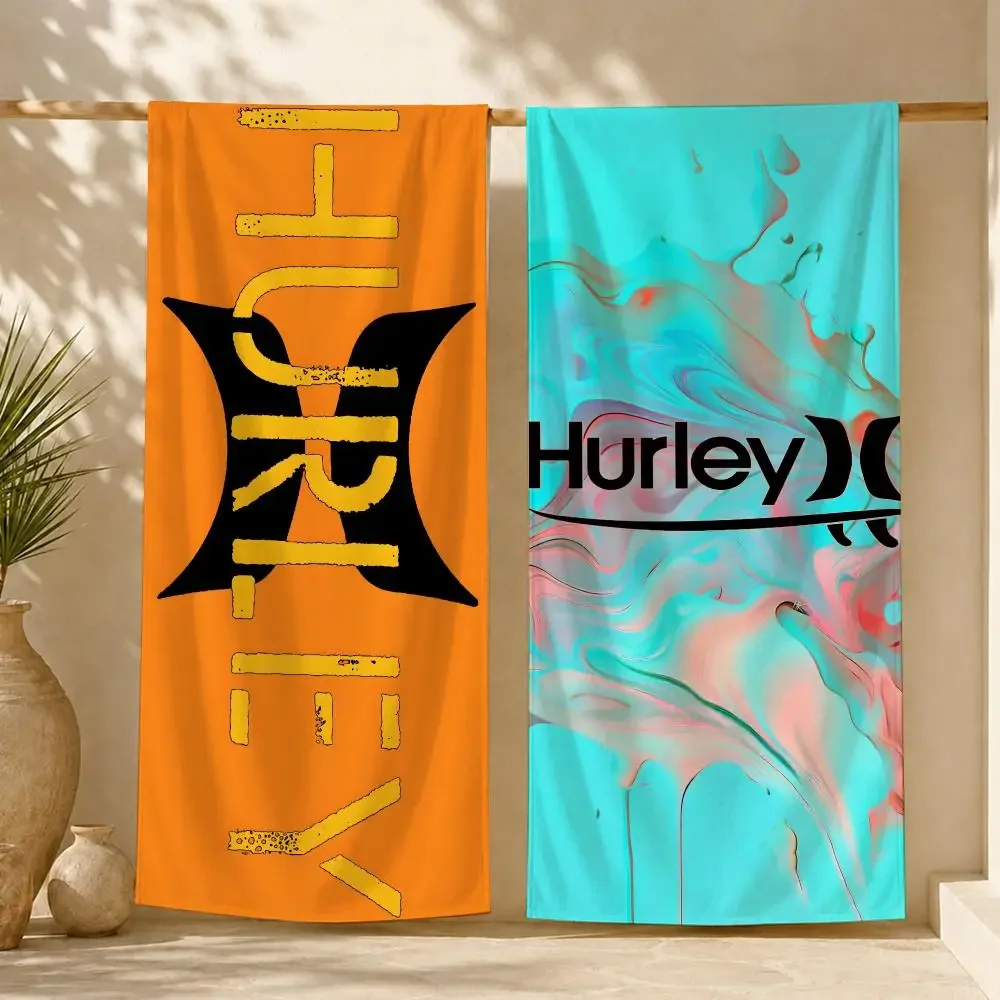 Hurley Towel ultra-fine fiber quick drying absorbent towel, beach swimming vacation beach towel