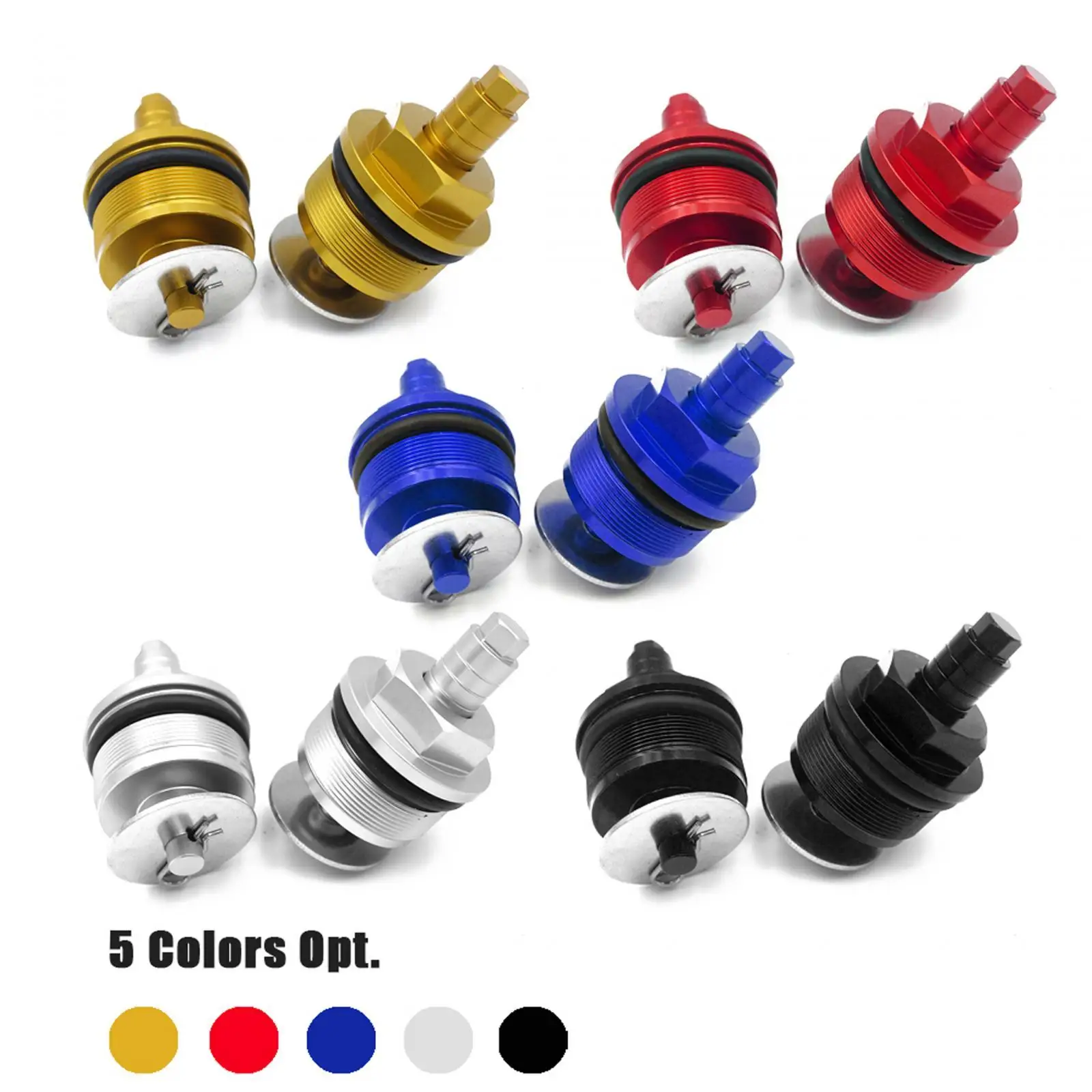 

2Pcs Motorcycle Front Fork Shock Absorber Screws for Suzuki Gw250 DL250