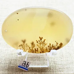 Natural Crystal Chalcedony Energy Health Gift DIY Pendant Christmas Decoration+Stent