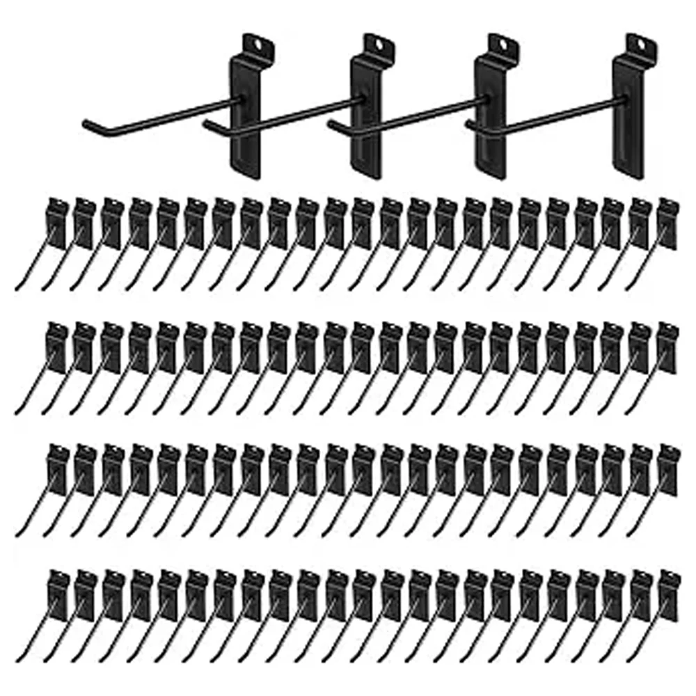 Customize Wholesale 10pcs High Quality Metal Metal Display Pegboard Hooks for Store Retail