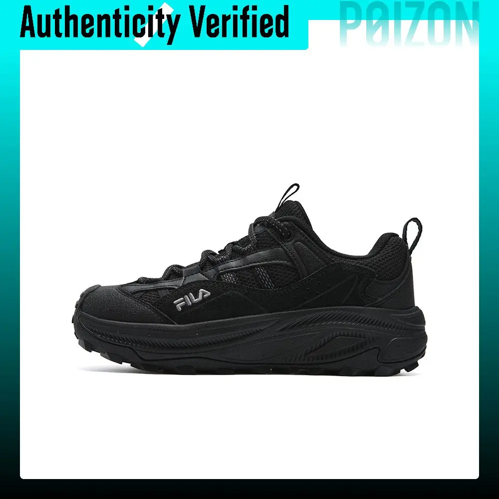 FILA TREK 2 Abrasion Resistant, Breathable, Lightweight Low top Casual Shoes Women's Black F12W542123FBK