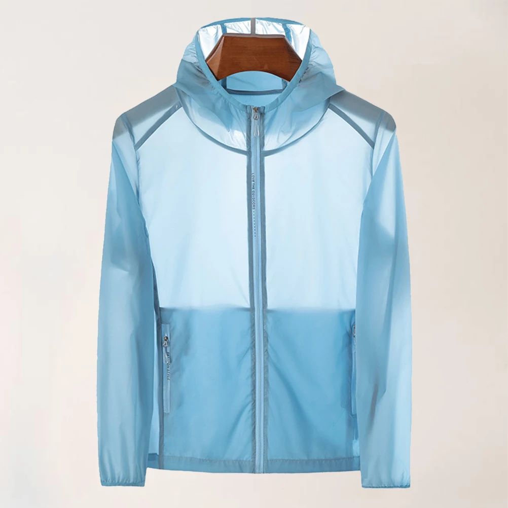 Roupas de proteção solar Roupas de praia Casaco impermeável Protetor solar UV ao ar livre Anti-UV