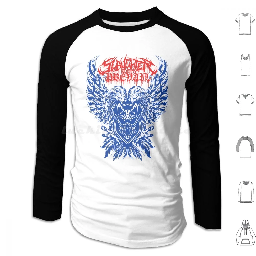 Slaughter To Prevail sudaderas con capucha de manga larga Slaughter To Prevail Slaughter Misery Sermon Kostolom Jack Simmons
