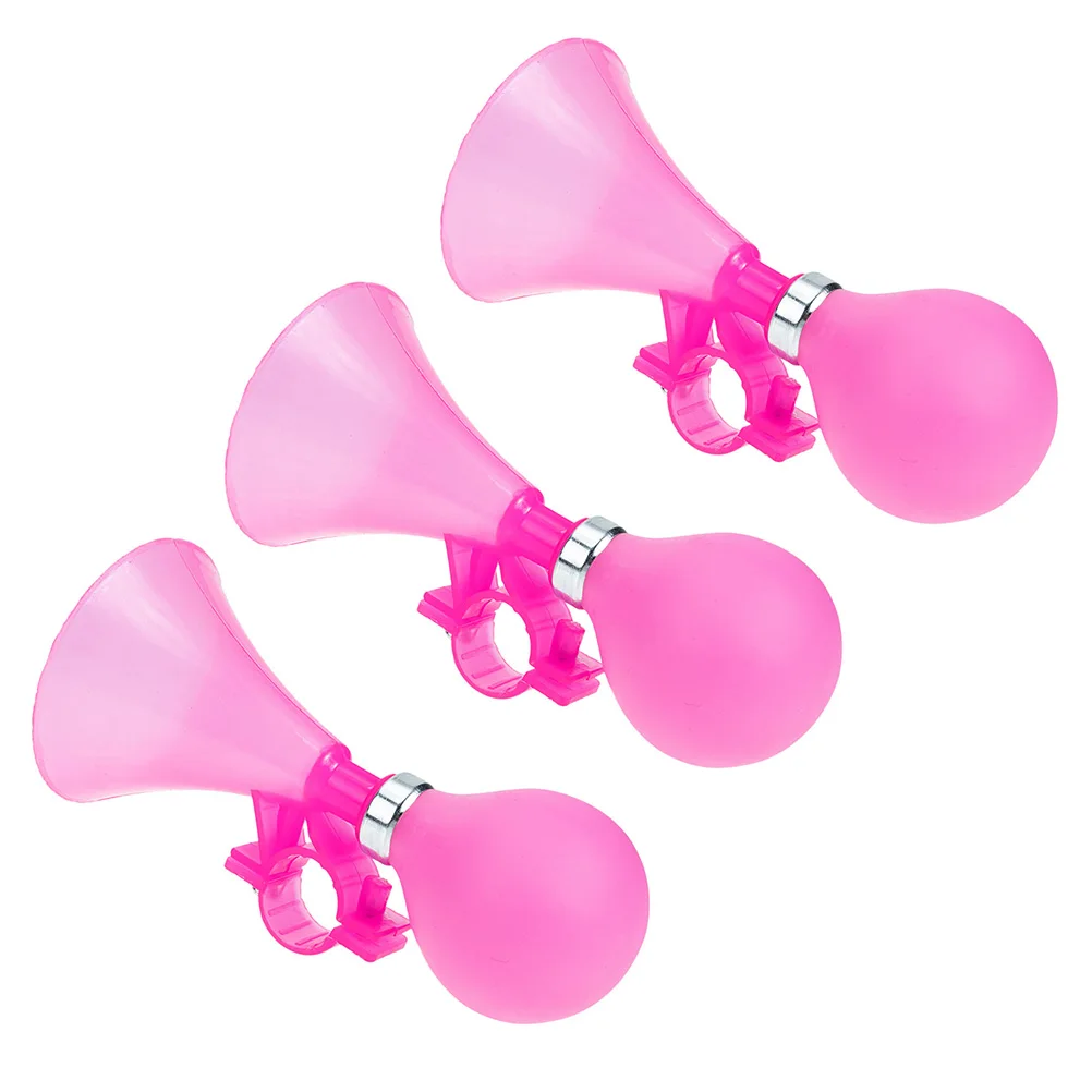 

3pcs Bicycle Handlebar Reusable Bugle Adorable Horn For Adults Loud Clear Sound Easy Install Mountain Road Bike Accessory