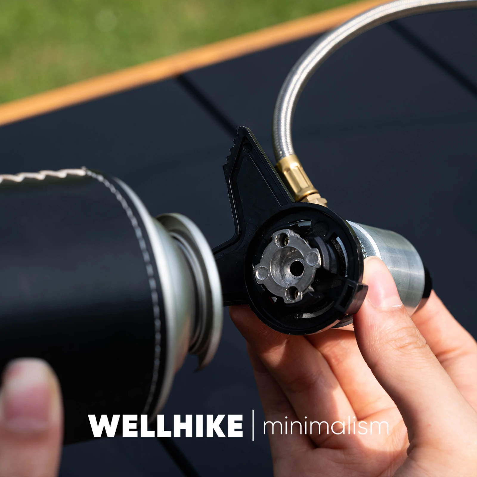 WELLHIKE السماء المرصعة بالنجوم متعددة الوظائف سخان غلاية مياه خارجية وموقد تخمير الشاي المحمولة موقد التخييم الصغير المستقر #6