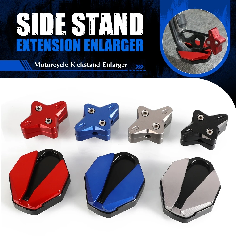 FOR YAMAHA NMAX155/NMAX125 2020 2021 2022 2023 NMAX 125 Motorcycle Accessories Side Stand Enlarger Kickstand Enlarge Plate Pad