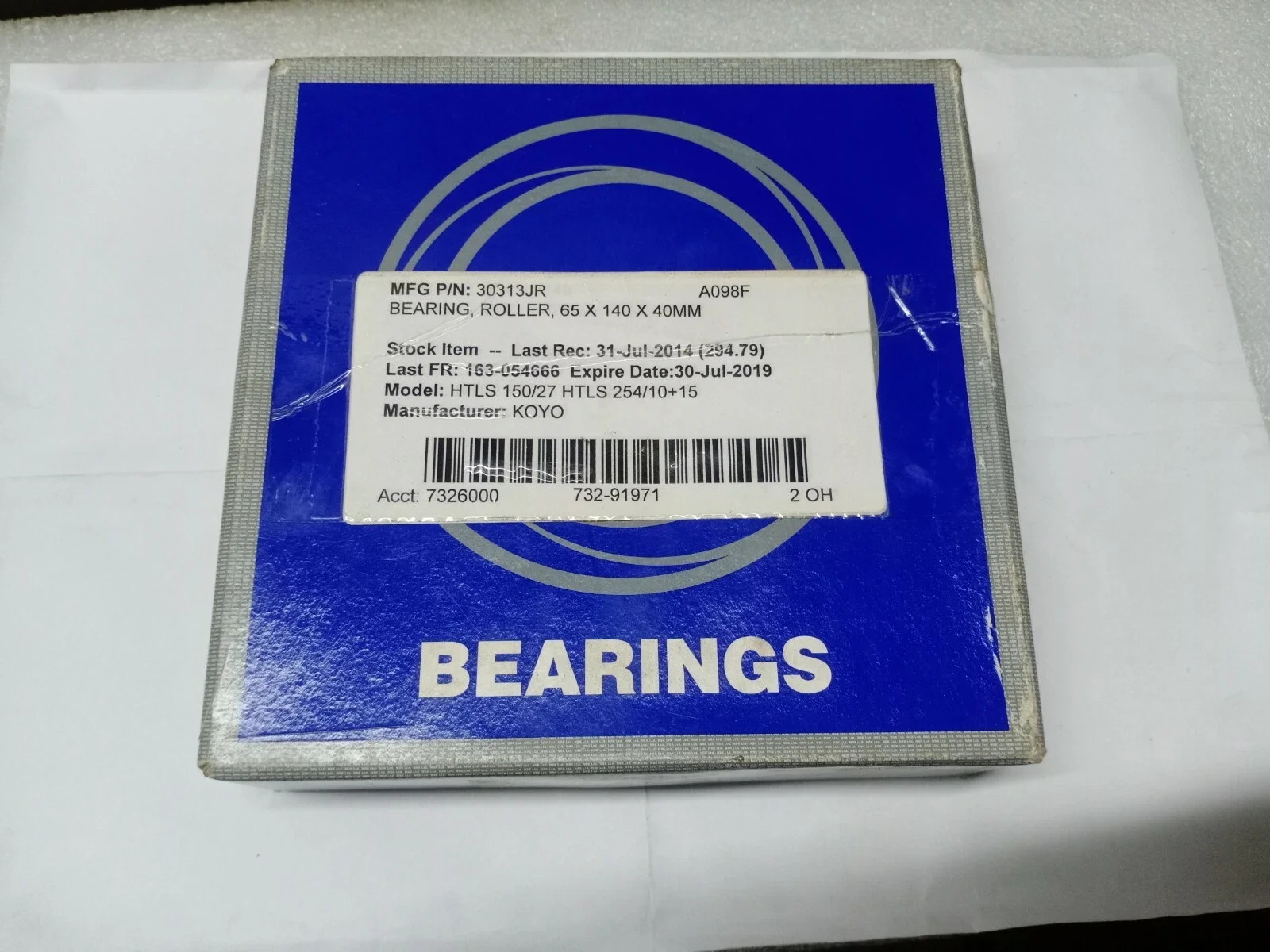 HR30313J NSK Taper Roller Bearing Cone HR 30313-J  NSK 32024X  30224  32224  33024 NTN  HRB