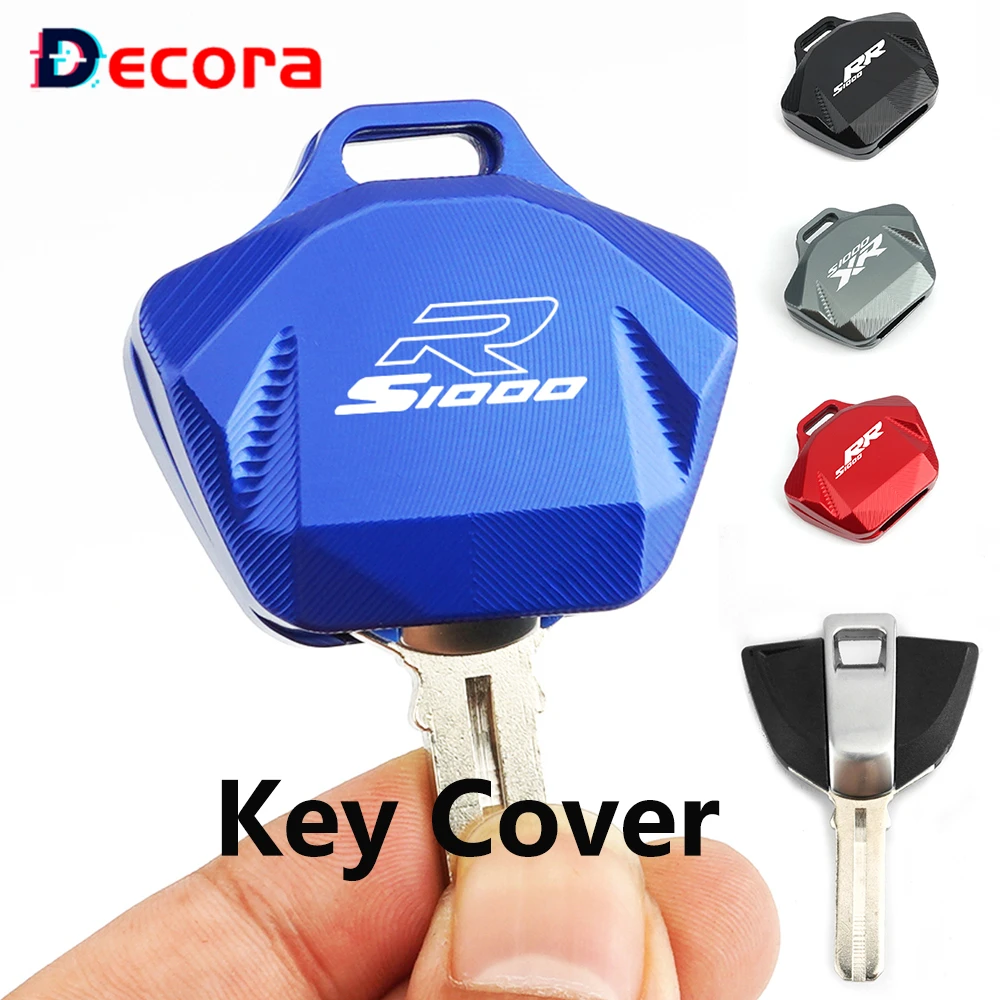

For BMW S1000R S1000RR S1000XR CNC Moto Bike Key Cover Case Shell Motorcycle Accessories Blue Titanium Black Red S1000 RR XR R