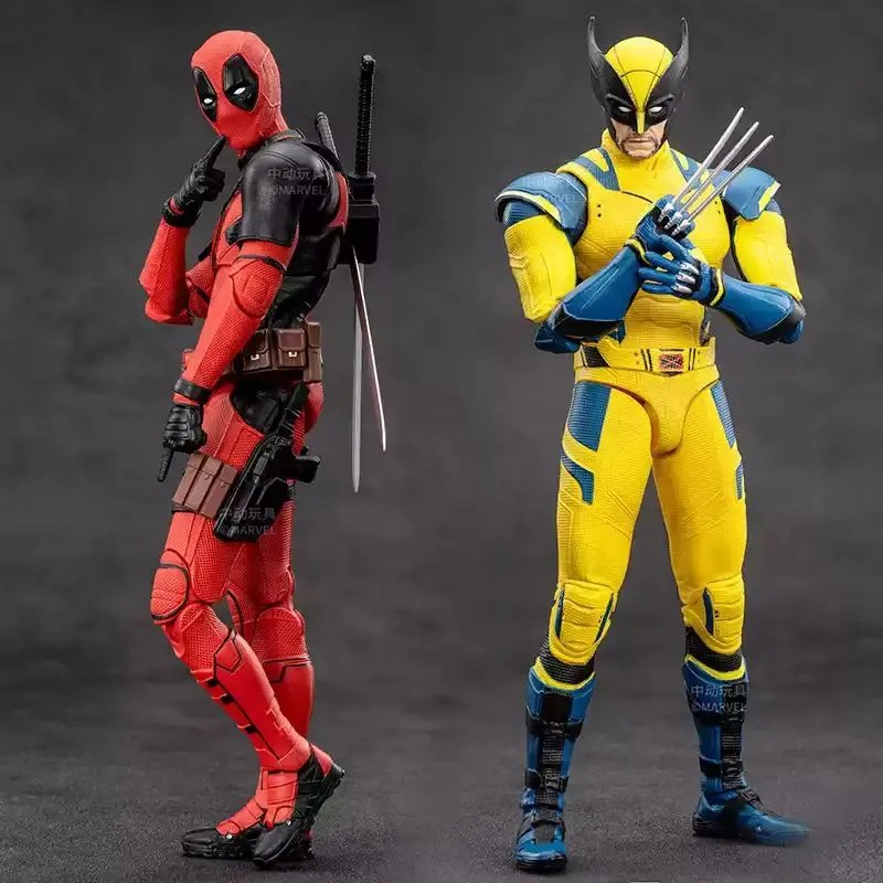 Zd Toys Marvel Deadpool Wolverine 7 Inch 1 10 Scale Articulated Action Figure Movie Collection Model Toy Gift For Fans - view 2