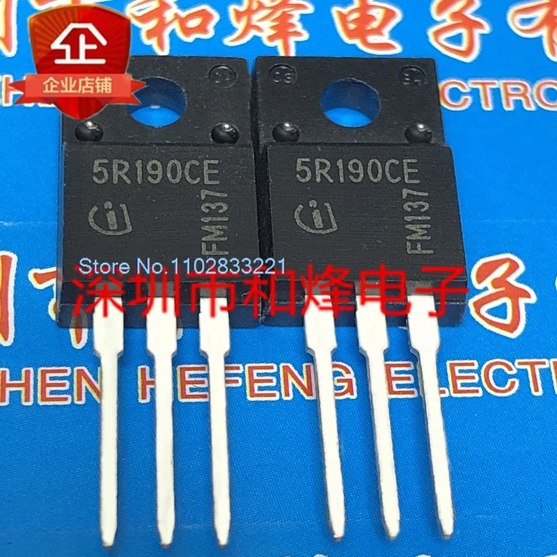 (5PCS/LOT) IPA50R190CE 5R190CE  TO-220F 550V 63A