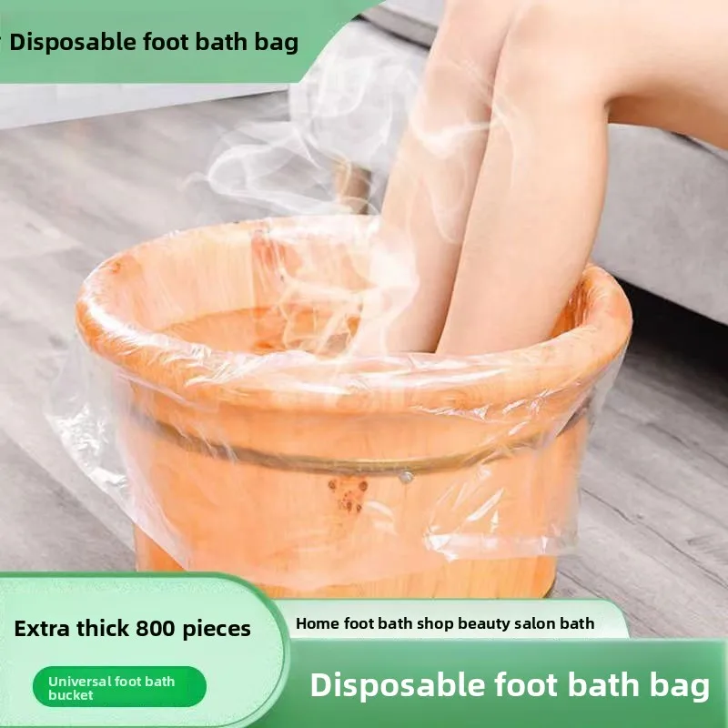 

Утолщенные одноразовые пакеты для ванночек для ног из пластиковой пленки для массажа и терапии ног, для домашнего использования, ежедневный предмет быта
