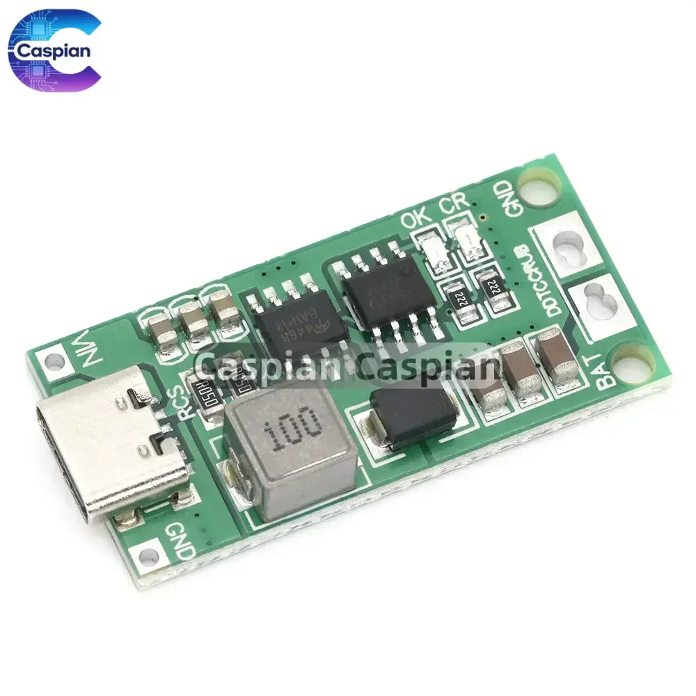 

Multi-Cell 2S 3S 4S Type-C To 8.4V 12.6V 16.8V Step-Up Boost LiPo Polymer Li-Ion Charger 7.4V 11.1V 14.8V 18650 Lithium Battery