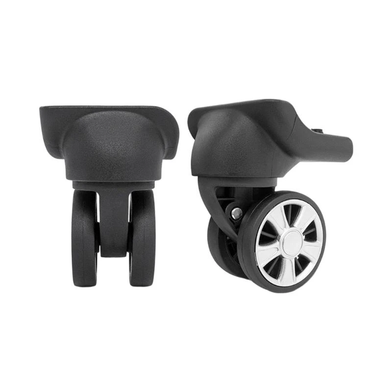 

H3CB Практичные вращающиеся колеса для замены багажа с винтами Портативный аксессуар Сумки для ручной клади Бесшумное катание