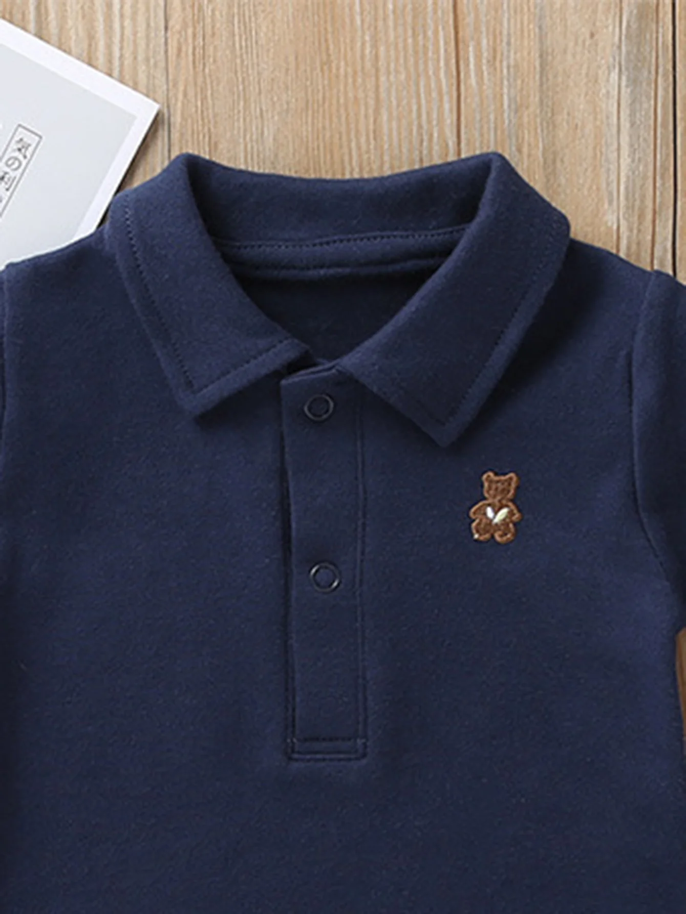 Sommer Baby Jungen Mädchen Overall Solide Polo Infant Baby Junge Mädchen Kleidung Overall Neugeborenen Bebies Roupas Für 0-1Y – Detail 3