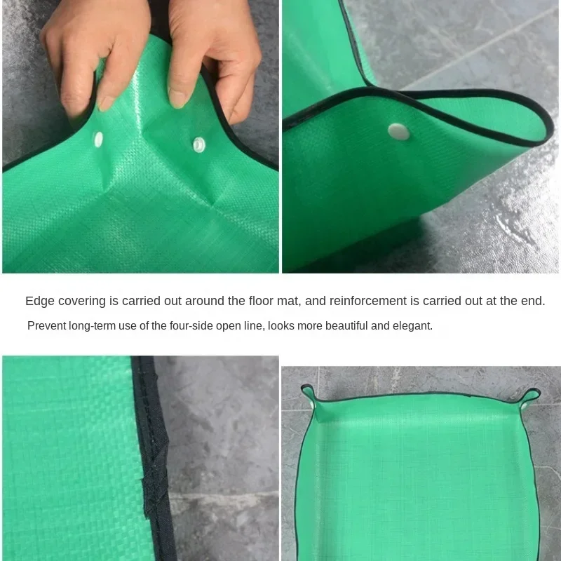 50 سنتيمتر-100 سنتيمتر زراعة حصيرة زرع الحصير مقاوم للماء البستنة بوتينغ الوسادة طوي حديقة النبات اناء للزهور إكسسوارات الحديقة