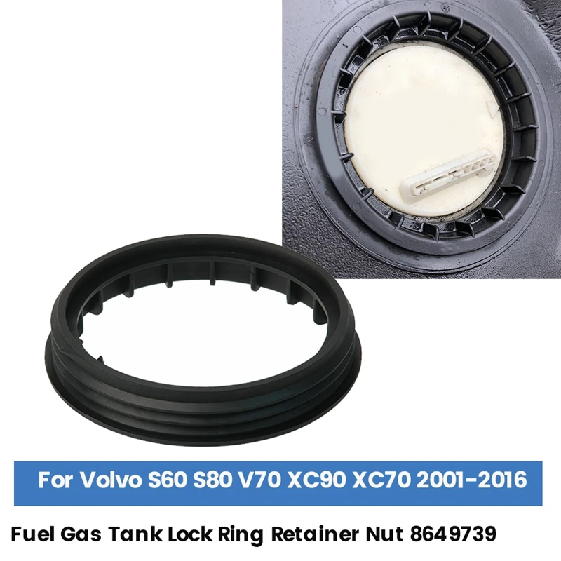 Car Fuel Tank Lock Ring Retainer Nut 8649739 For Volvo S60 S80 V70 XC90 XC70 2001-2016 Gas Oil Pump Fixing Screw Ring Parts