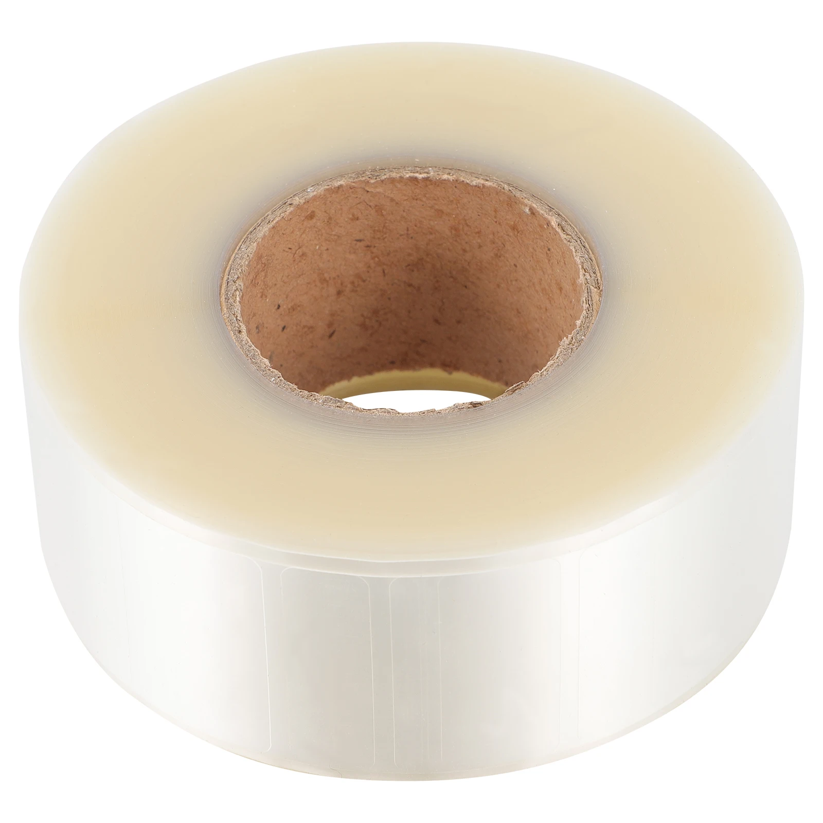 

500 Pcs Clear PVC Labels Stickers Waterproof Label Protectors for Library Books 250 Sheets Per Roll Folder Tags