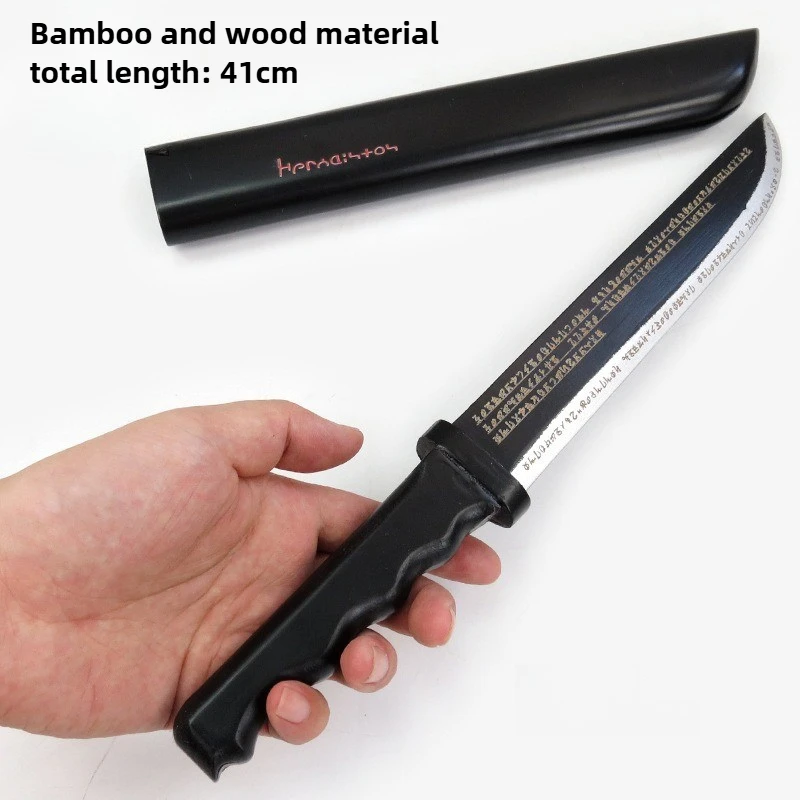 41cm DanMachi Bell's Hestia Knife Wooden weapons Model Katana Cosplay Props Anime Peripheral Toy sword Crafts Ornament Boy Gift