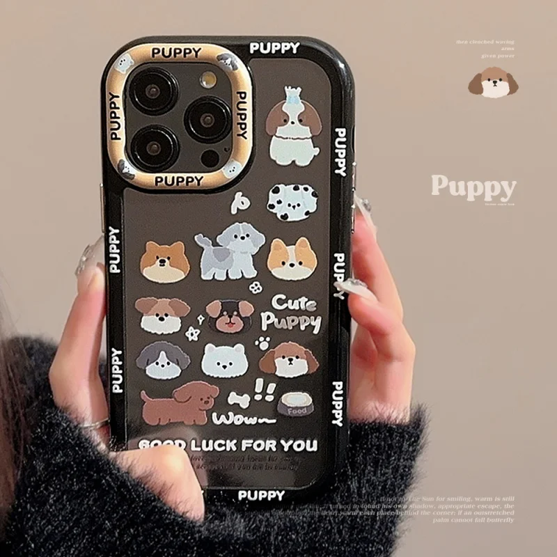 

Cute Graffiti Dog Suitable17ProMaxPhone case15AcryliciPhone13Cute16Apple12Hard