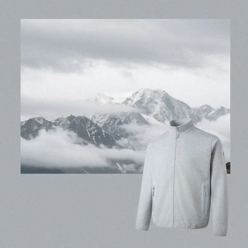 

Легкая вязаная двусторонняя куртка для активного отдыха с молнией, теплая, с воротником-стойкой, для пар, устойчивая к износу