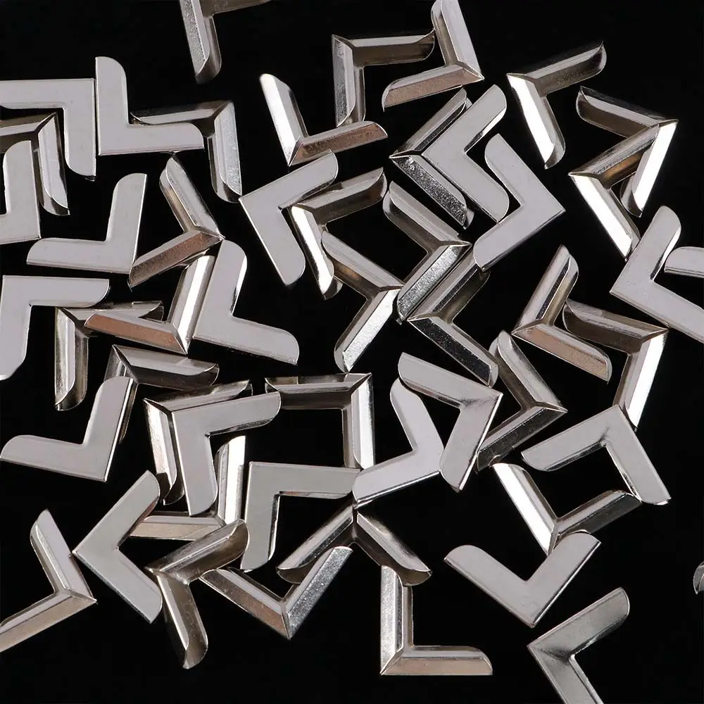 Menüs Ordner Fotorahmen Notebook Schmuckschatulle Eckwinkel Scrapbooking Alben Dekorative Eckeckenschutz