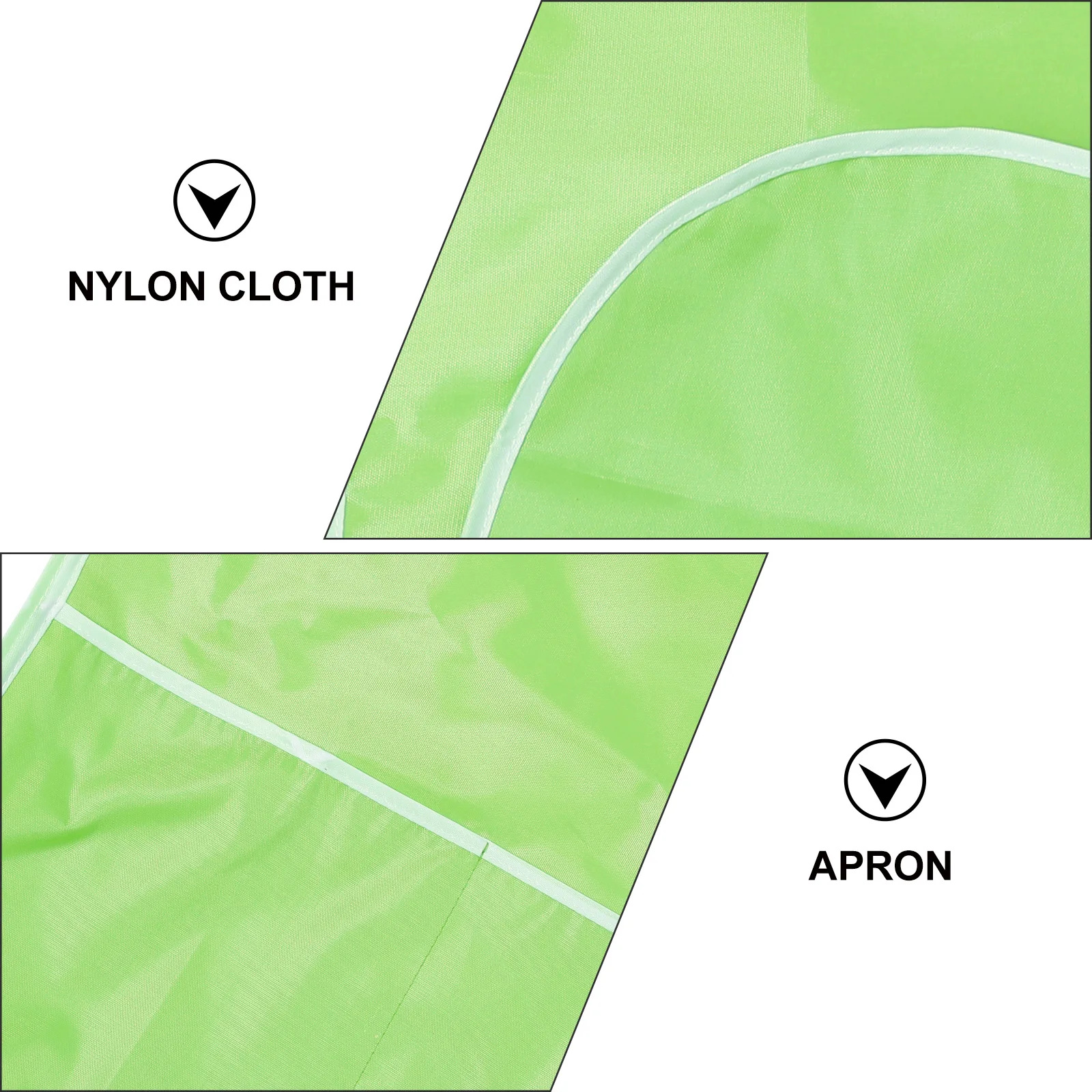 

Nylon Waterproof Drawing Clothes Baby Bibs Kids Apron Infant Smock Bright Color Feeding Cloth Rice Bag