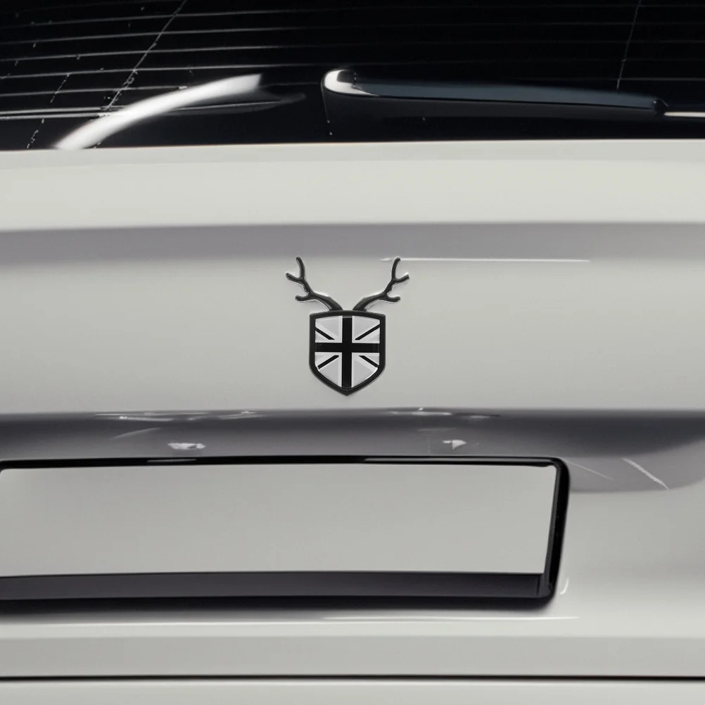 

2pcs 3D British Flag Car Stickers Exterior Decor Bumper Decals ABS Badge Auto Accessories