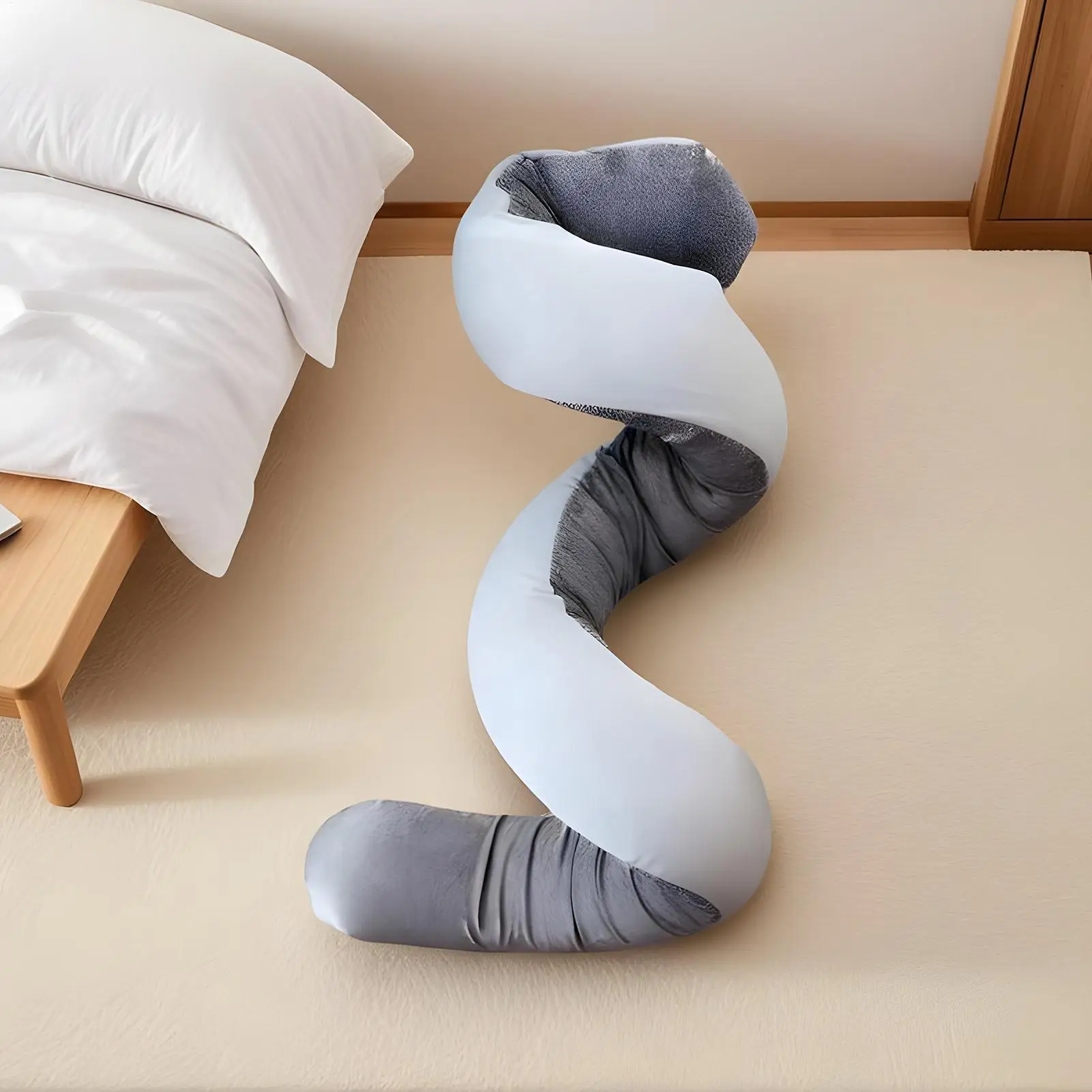 Travel Pillow Support Spiral Foldable Cushion Pad Airplane Neck Pillow For Car Sleeping Back Chair Office Sleep Rest Bed