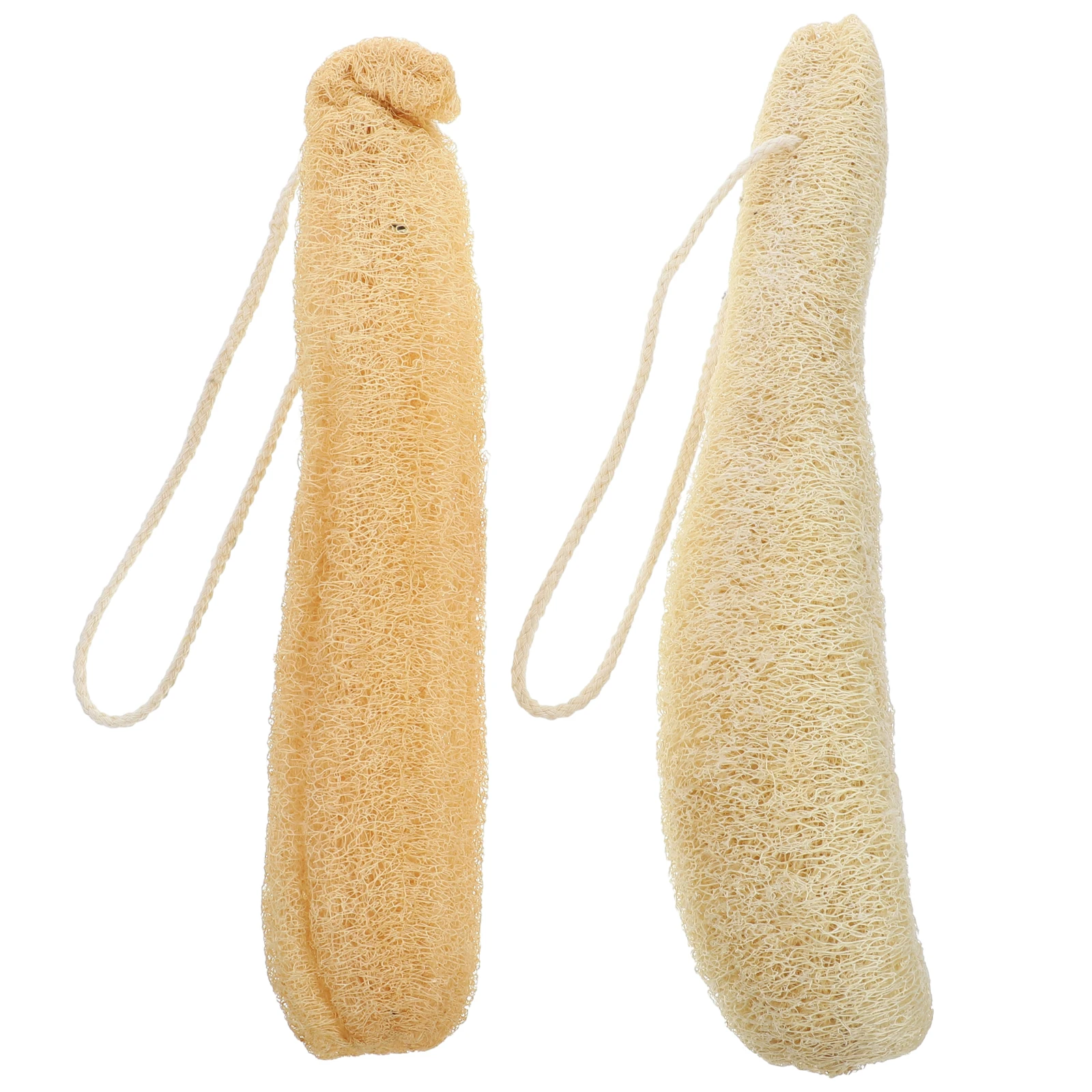 

2pcs Loofah Pot Cleaning Brush Kitchen Washing Scrubber Household Grease Removal Pad For Dishes Cookware Countertops 25-31Cm