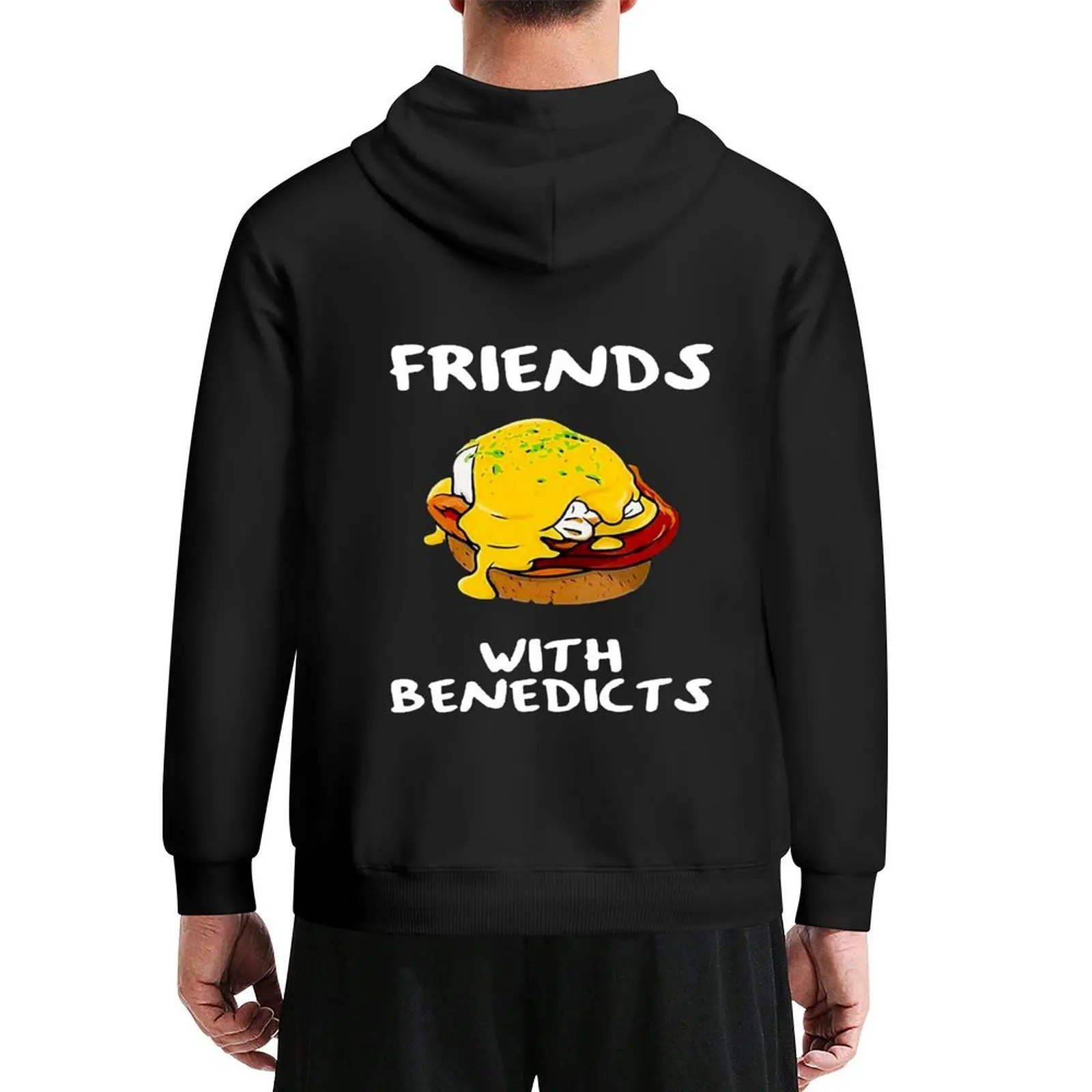 

Friends with benedicts funny eggs benedict new shirt Hoodie men's winter sweater mens clothing autumn new products autumn hoodie