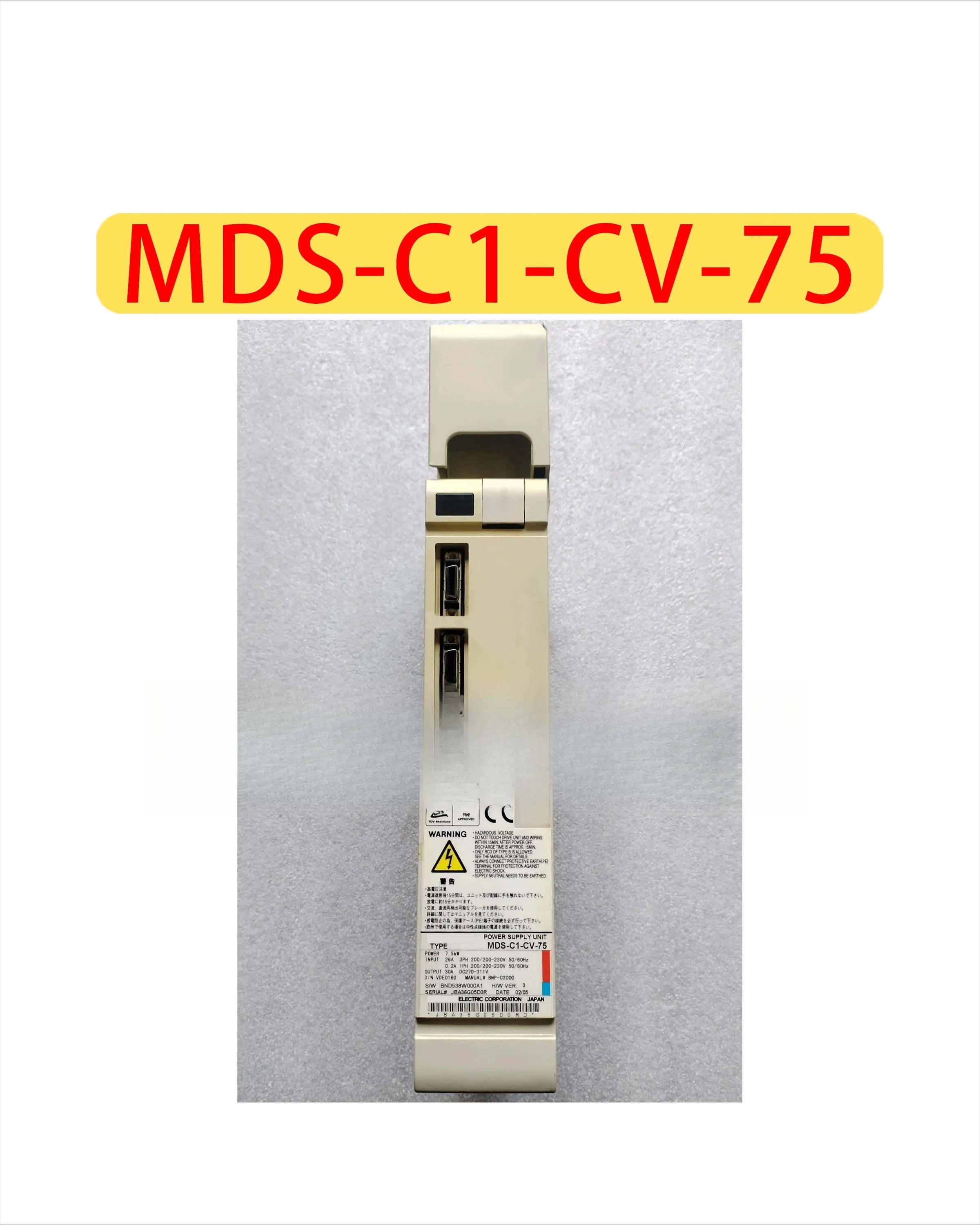 MDS-C1-CV-75 Servo …