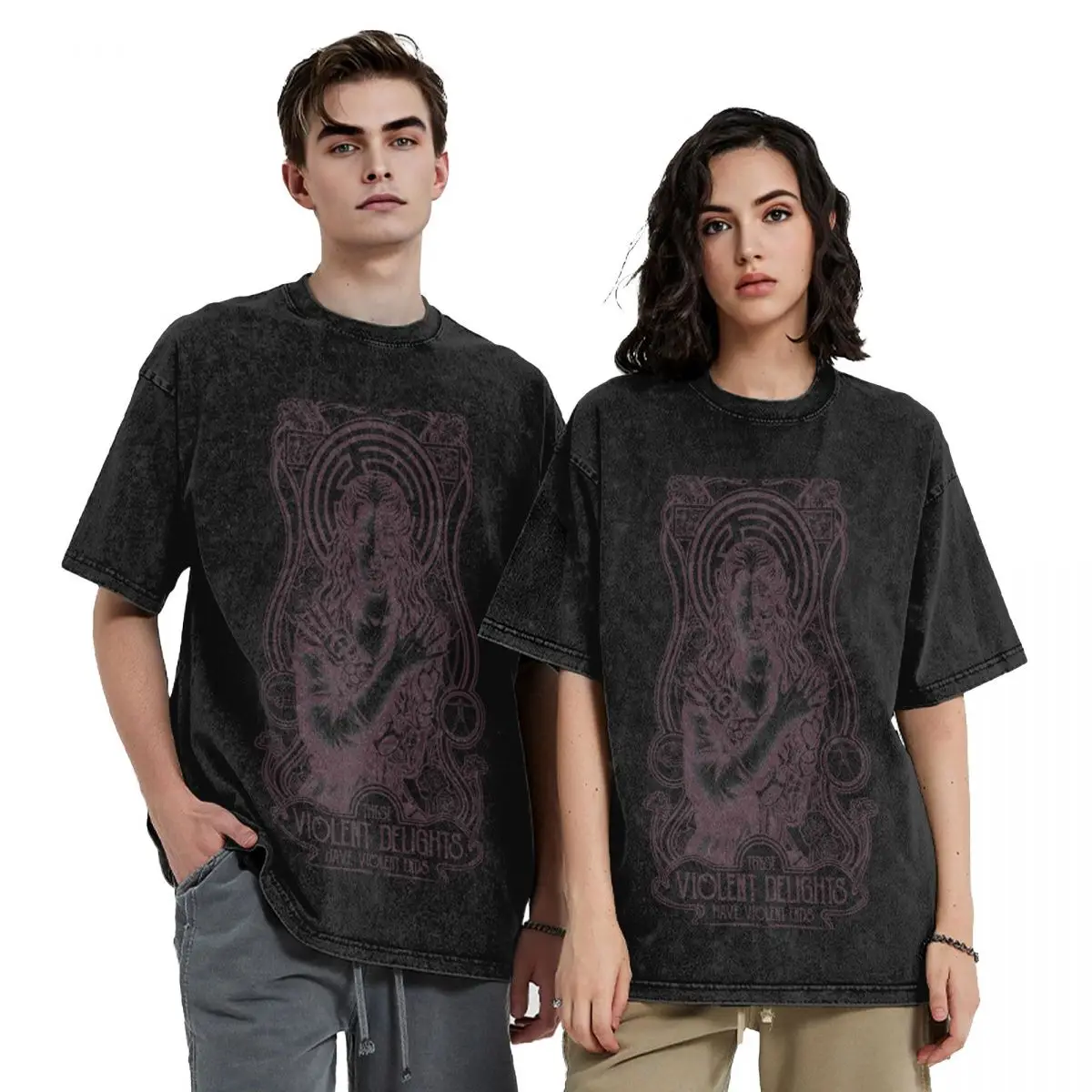 Violent Delights T-Shirt cheap stuff blanks heavy weight t shirts for men