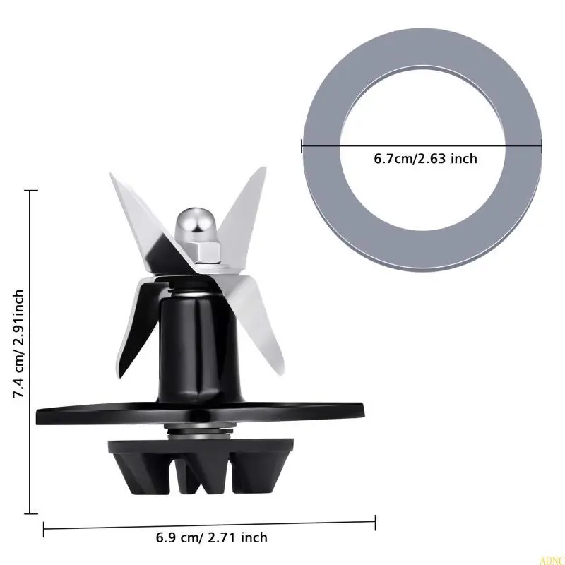 A0NC Blade Blade Blade Complysing Aden 4 Leaf Blade для запчастей соковыжималки серии Series