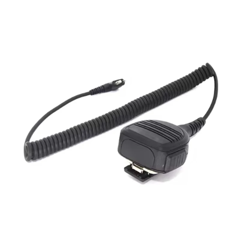PMMN4013A 2-Pin PTT Microphone Remote Speaker Microphone Two Way Radio Shoulder Walkie Talkie Accessories for-A56M view 6