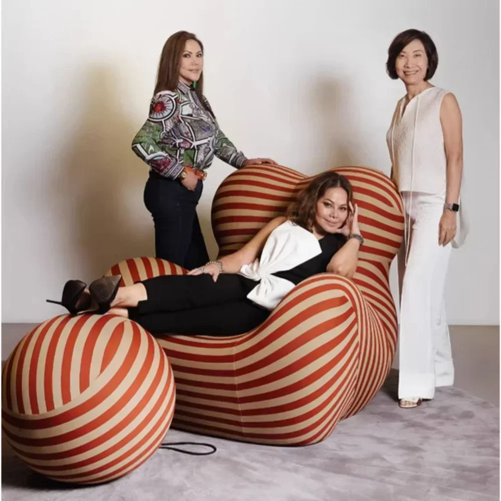 Luxury Mom Embraces Sofa Chair Netflix Creative Living Room Balcony Single Large Leisure Floor Lazy Lounge Chair image 2